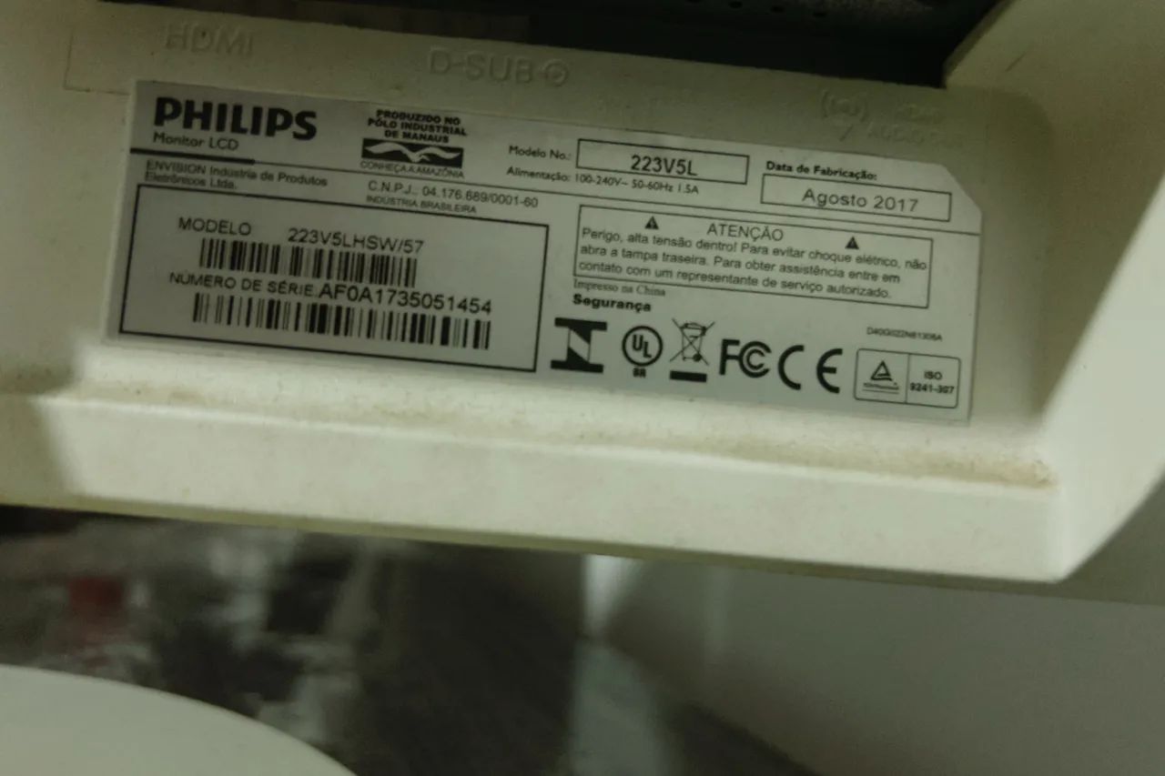 Monitor Philips - 21,5 LED Full HD - Foto 3
