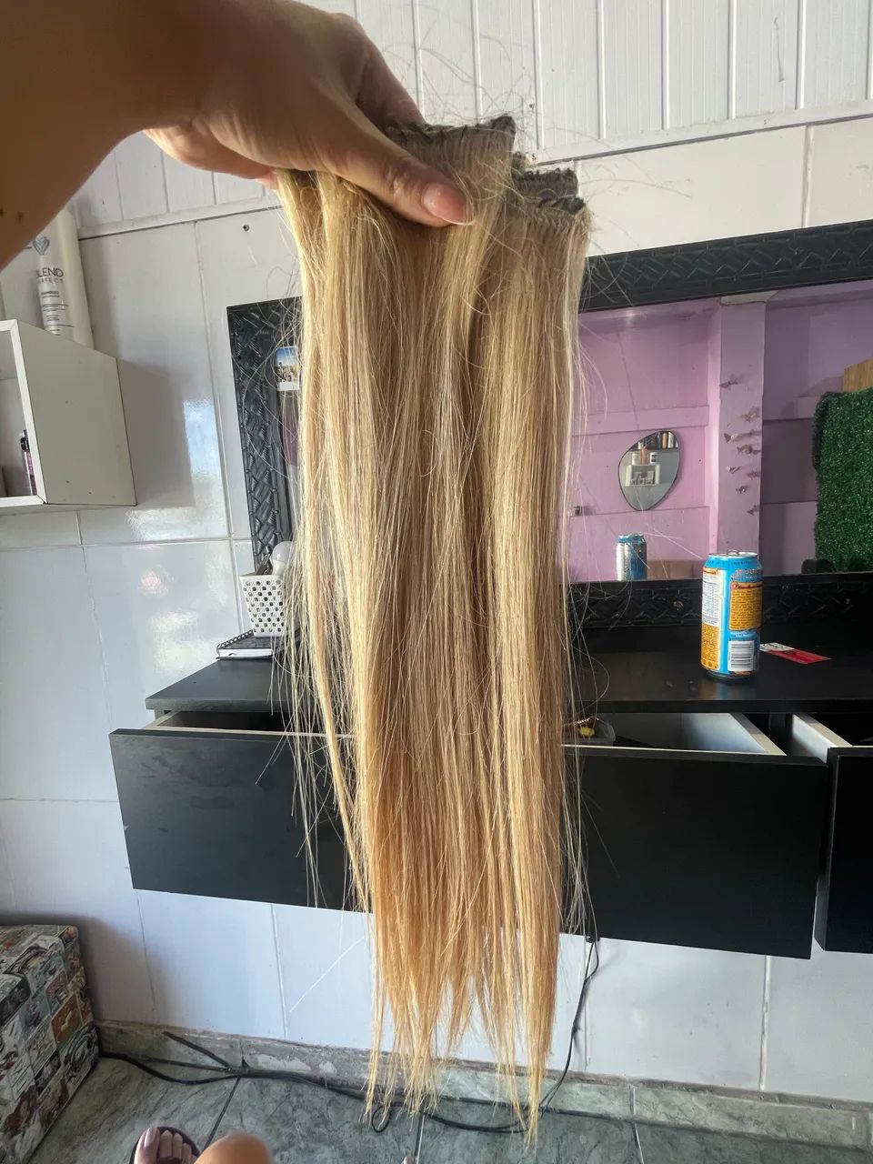 Cabelo vietnamita loiro - Foto 4