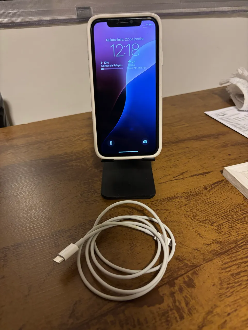 IPhone XR - 64GB - Preto (Recondiconado) - Celulares e Smartphones