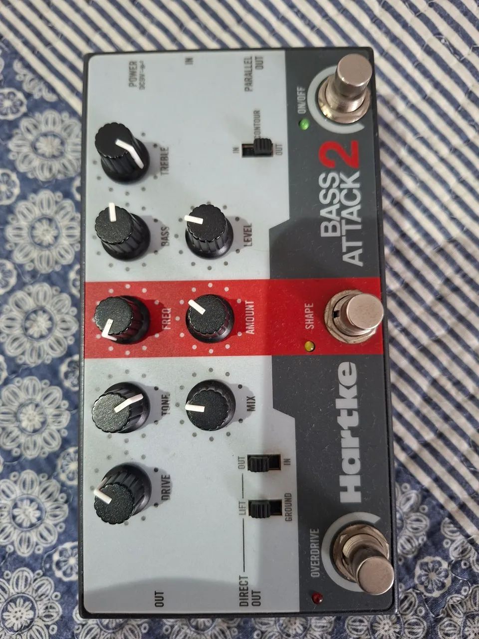 Preamp Hartke Bass Attack II - Equipamentos e Acessórios de Som