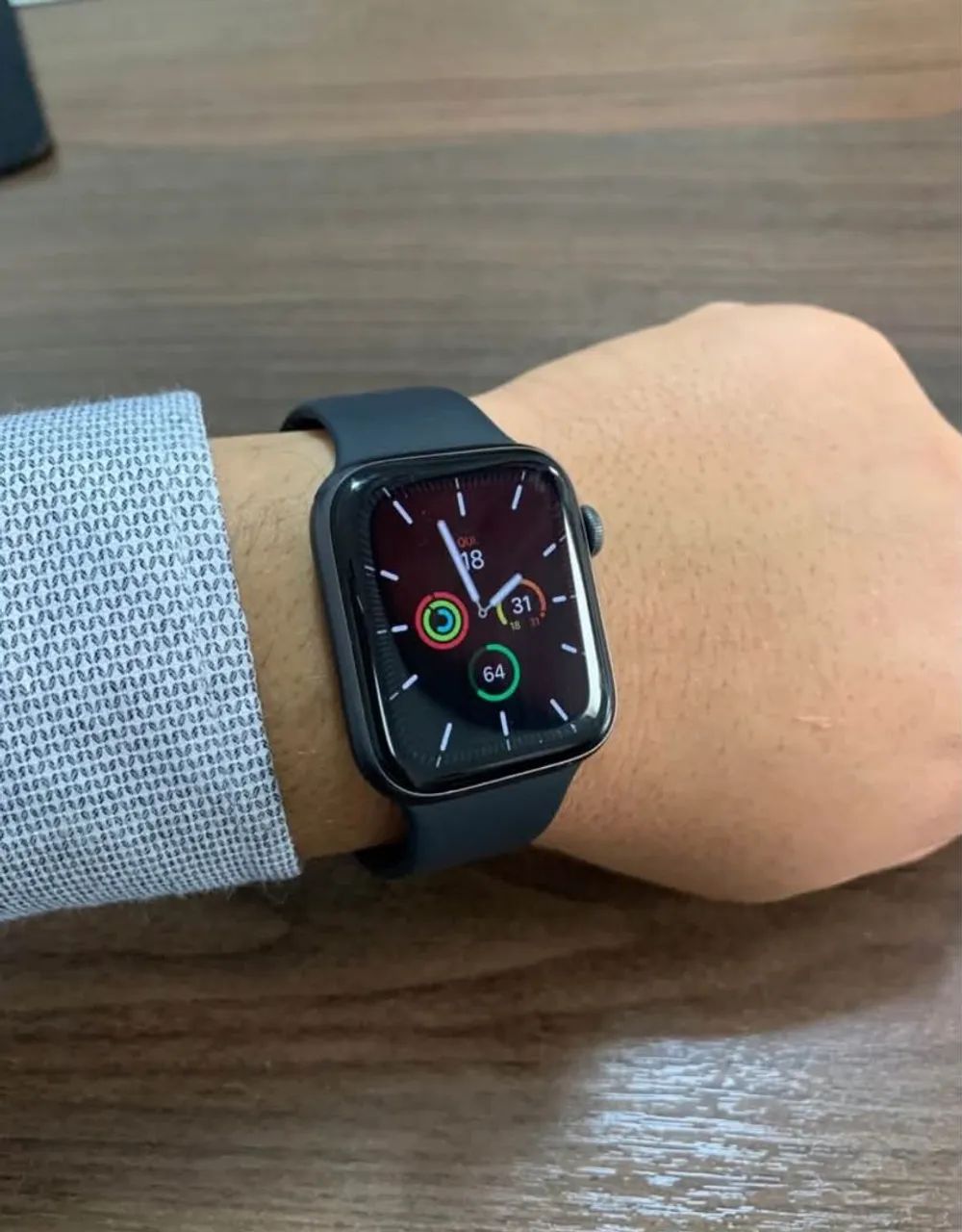Apple Watch 5 44mm Preto Seminovo - Foto 2