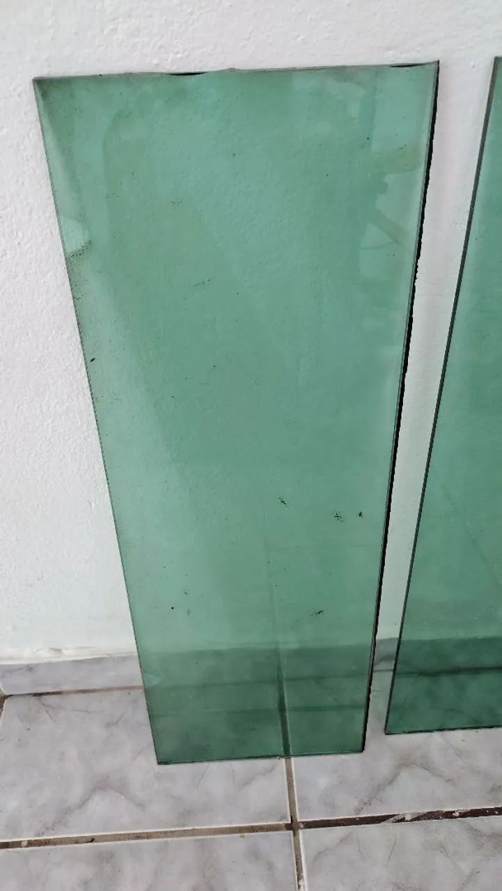 Prateleira de vidro na cor Verde - Foto 5