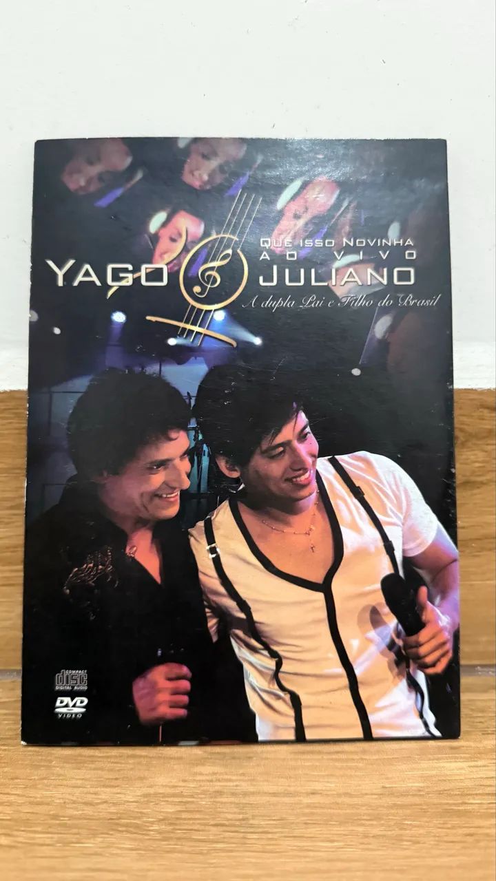 DVD  Yago e Juliano ao Vivo