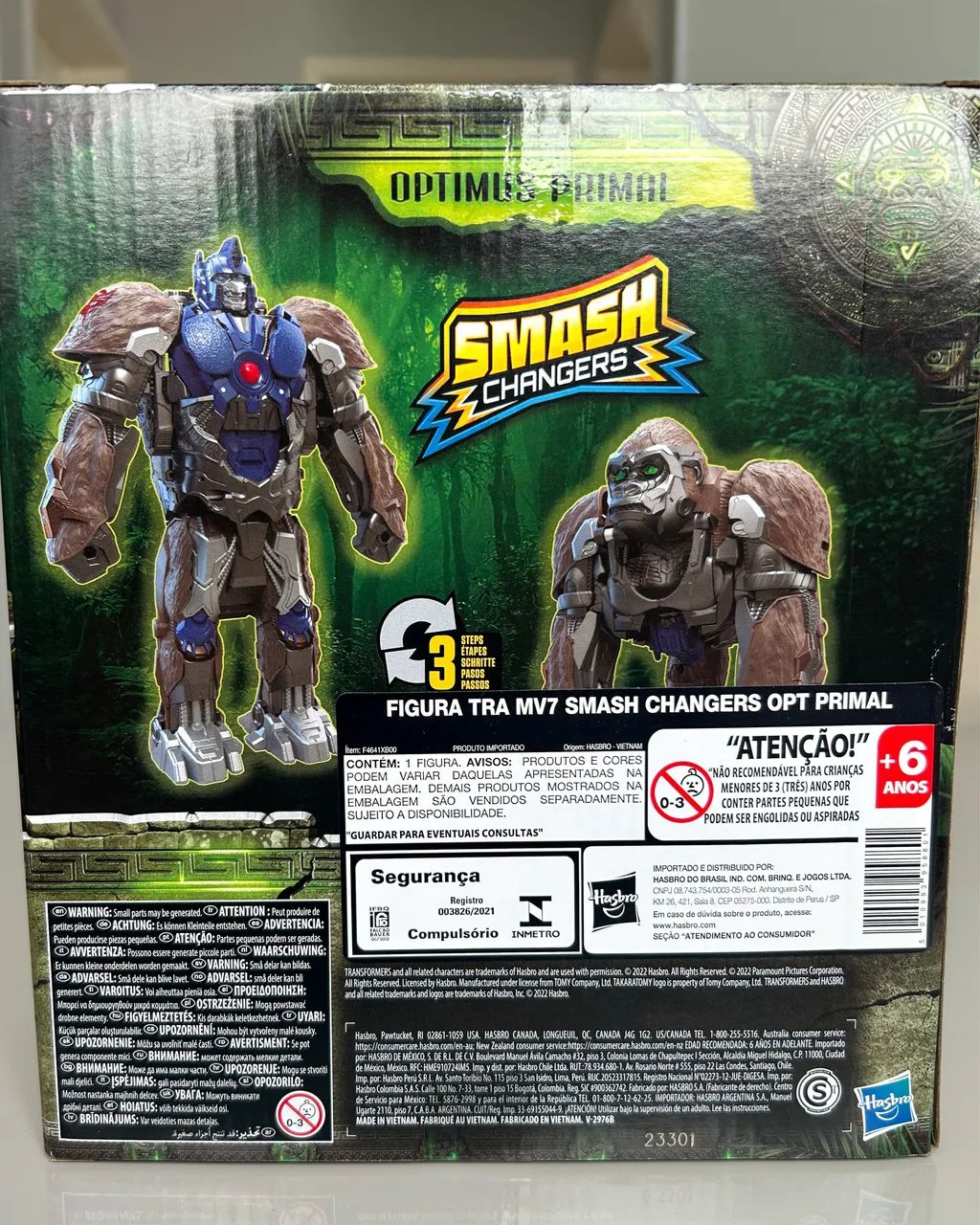 Action Figure Transformers Original Hasbro Optimus Primal - Foto 3