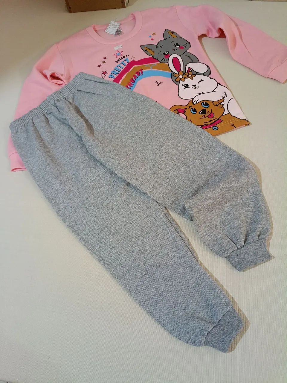 Moleton feminino infantil 