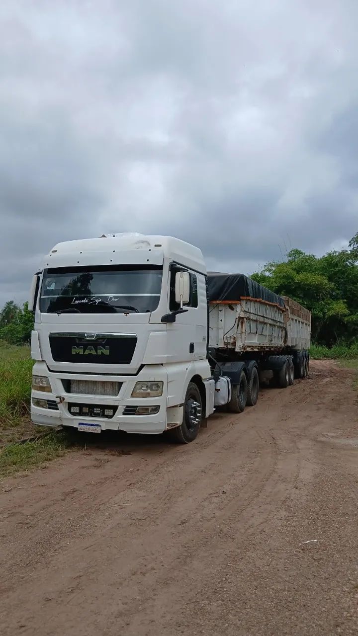 Caminhão trabalhando 