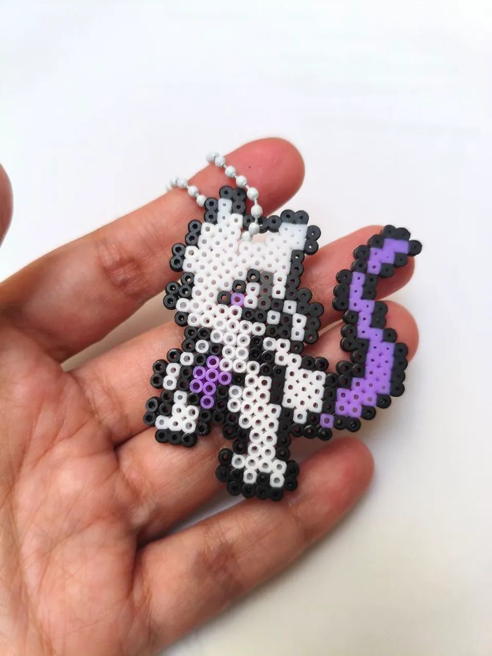 Chaveiros Hama Beads - Foto 4