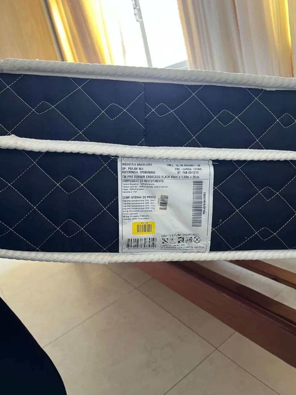 CAMA DE SOLTEIRO COM COLCHÃO  - Foto 4