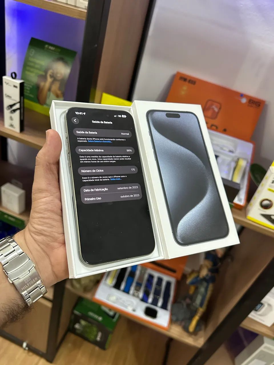 iphone 15 pro Max 256GB ac cartão  - Foto 3