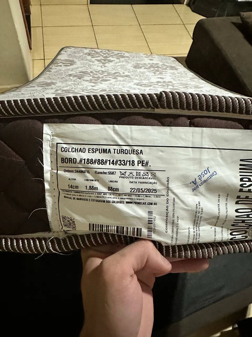 Cama Box Solteiro + colchão Prorelax - em ótimo estado  - Foto 3