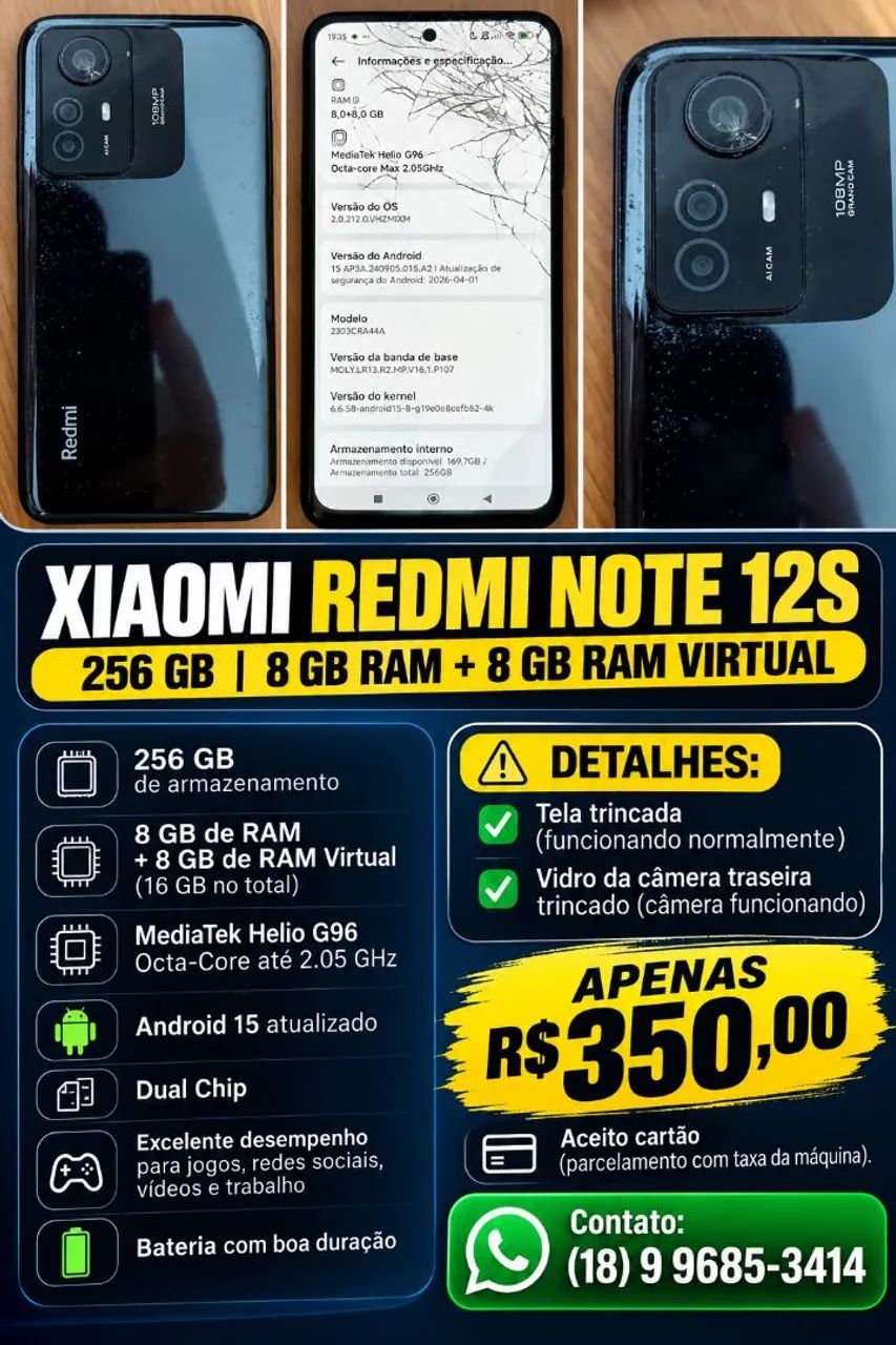 Xiaomi note 12s  - Foto 3
