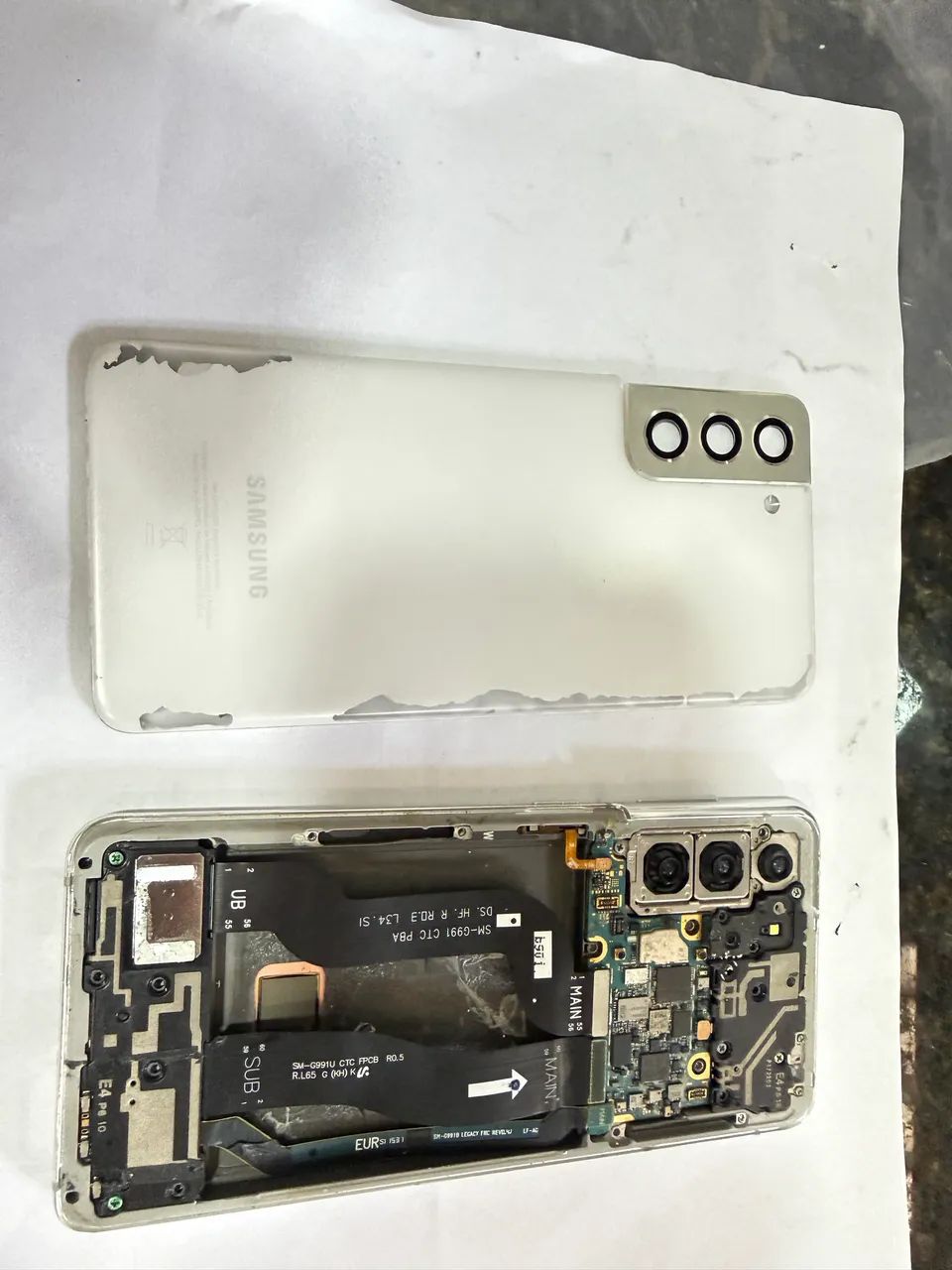 Samsung S21 Fe para retirada de peças 