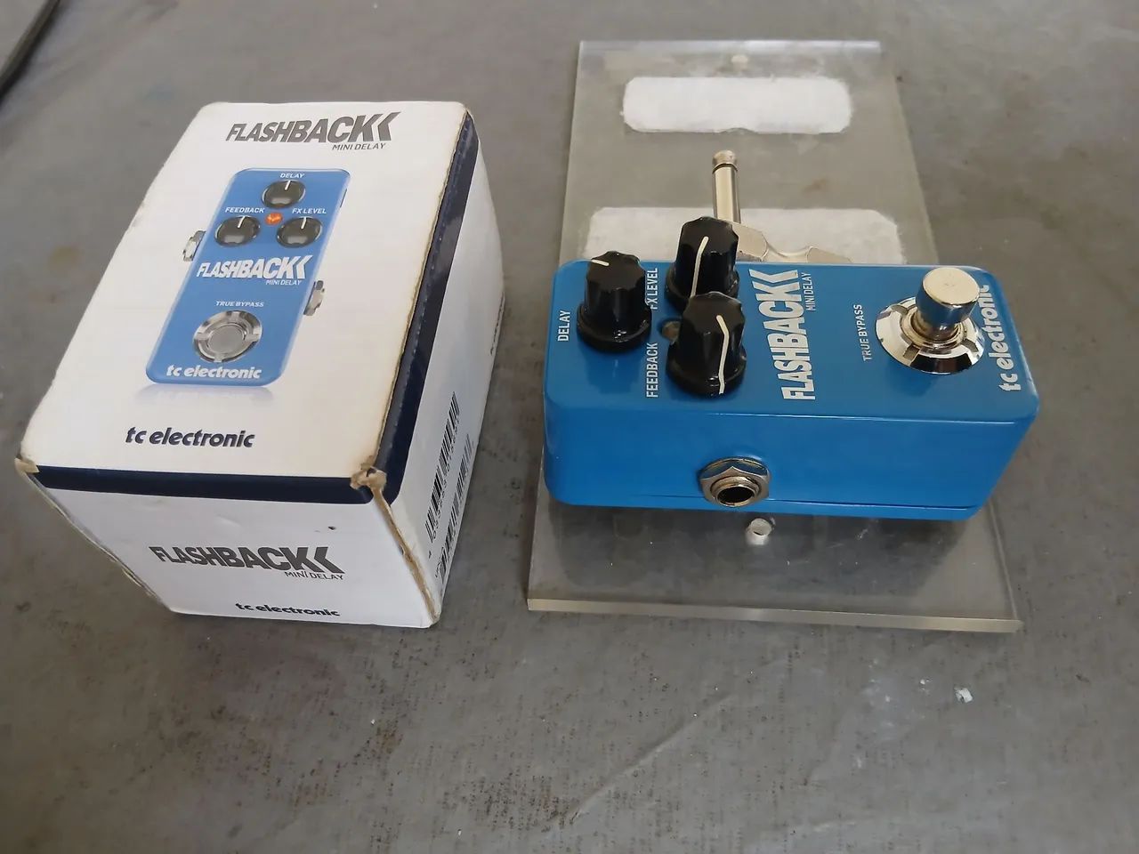 Pedal de guitarra delay tc electronic mini FLASHBACK ORIGINAL NA