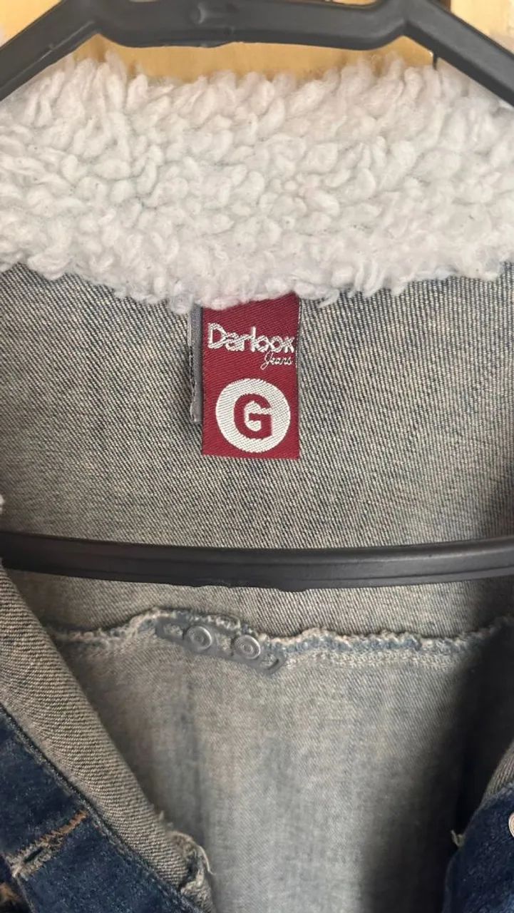 Jaqueta jeans  seme nova impecável  - Foto 3