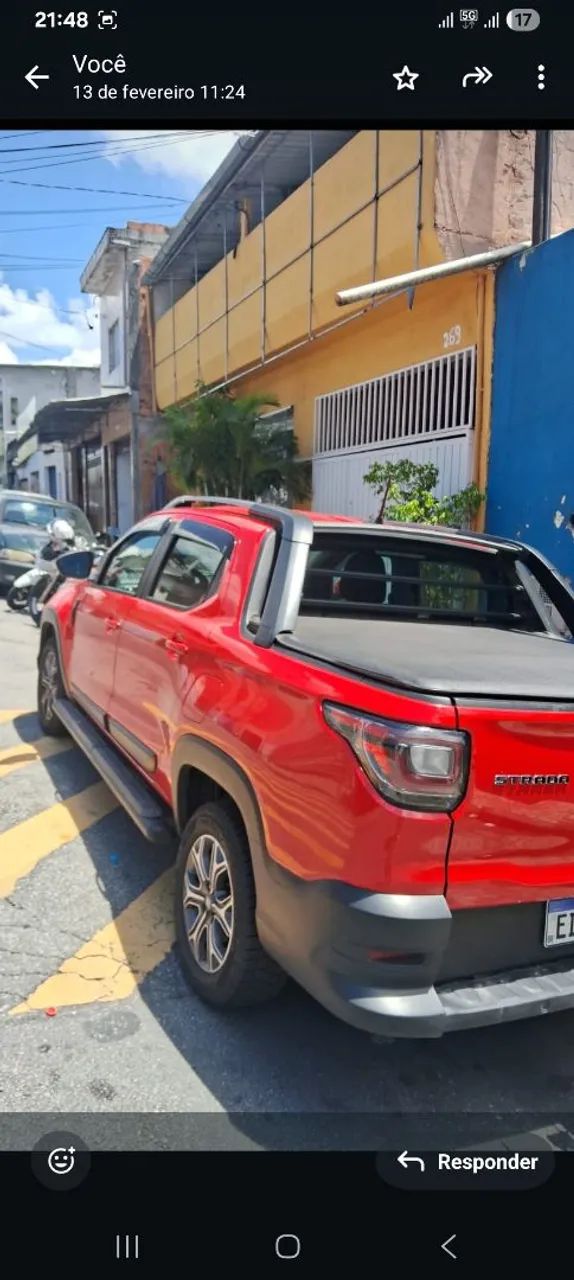 Fiat Strada Volcano 1.3 Flex 8V CD 2021 - Foto 3