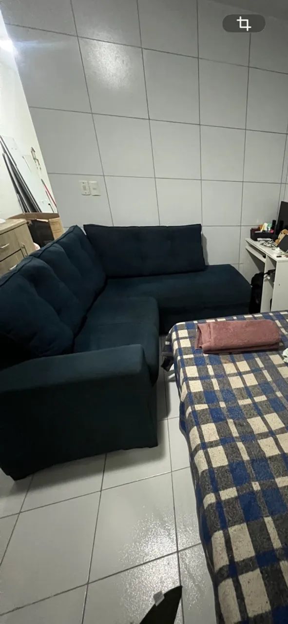 Venda de Sofá L 5 lugares 