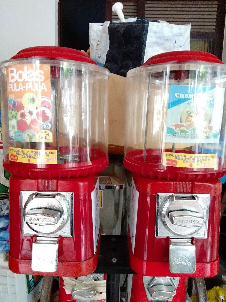 Máquinas de Bolinhas 