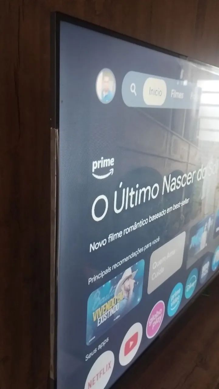 Estou vendendo uma tv smartv 43 polegadas TCL nova 2 mês de uso  - Foto 3