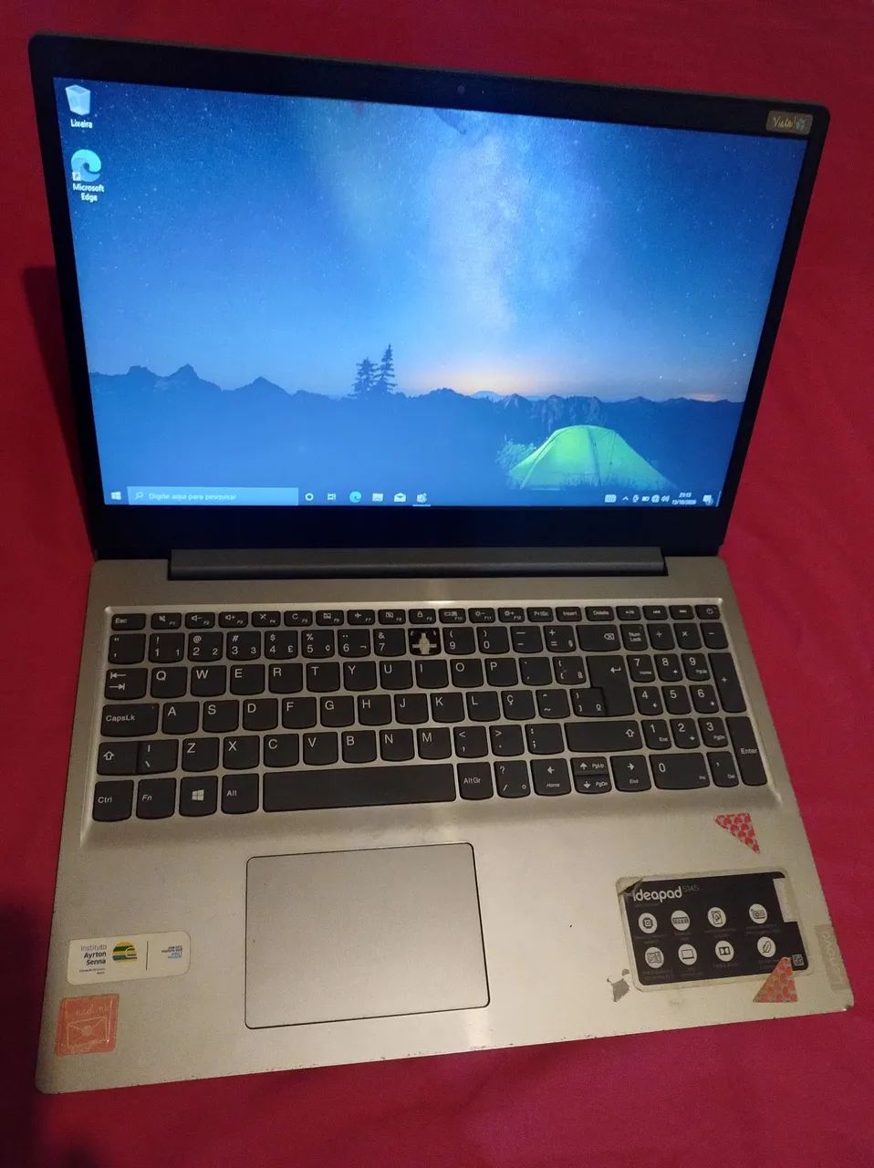Notebook lenovo teclado off