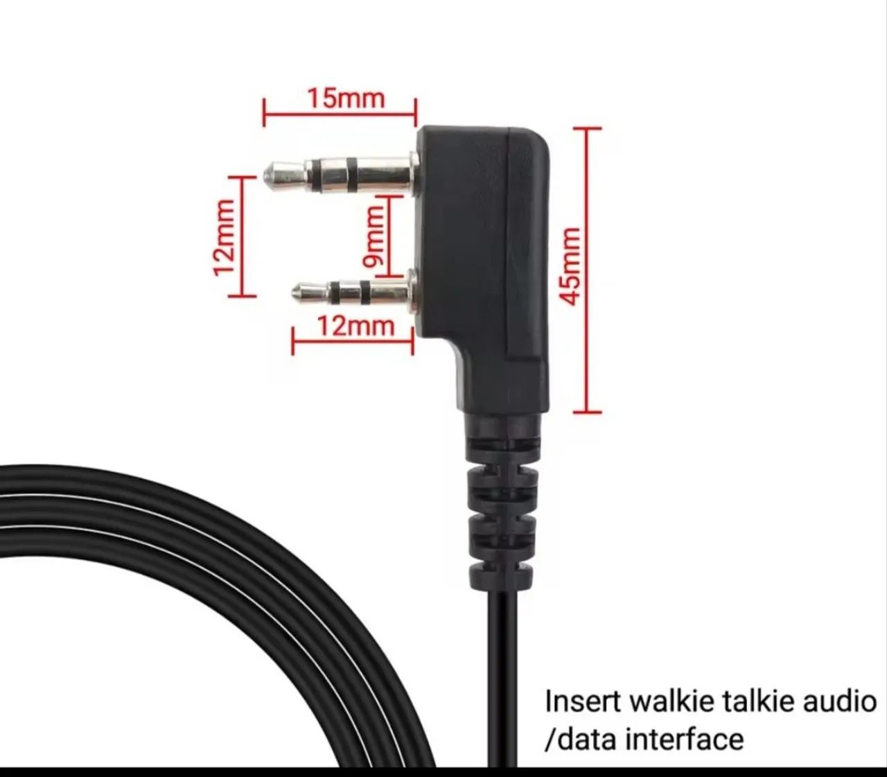 Cabo programação configuração Baofeng DMR DM1701 DM1702 DM5R DM1801 - Foto 4