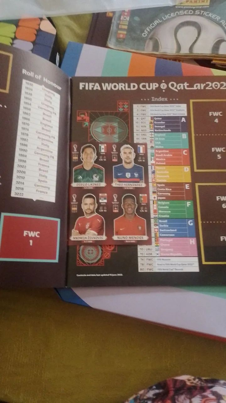 Album Oryx Edition Copa Qatar 2022 - Foto 2