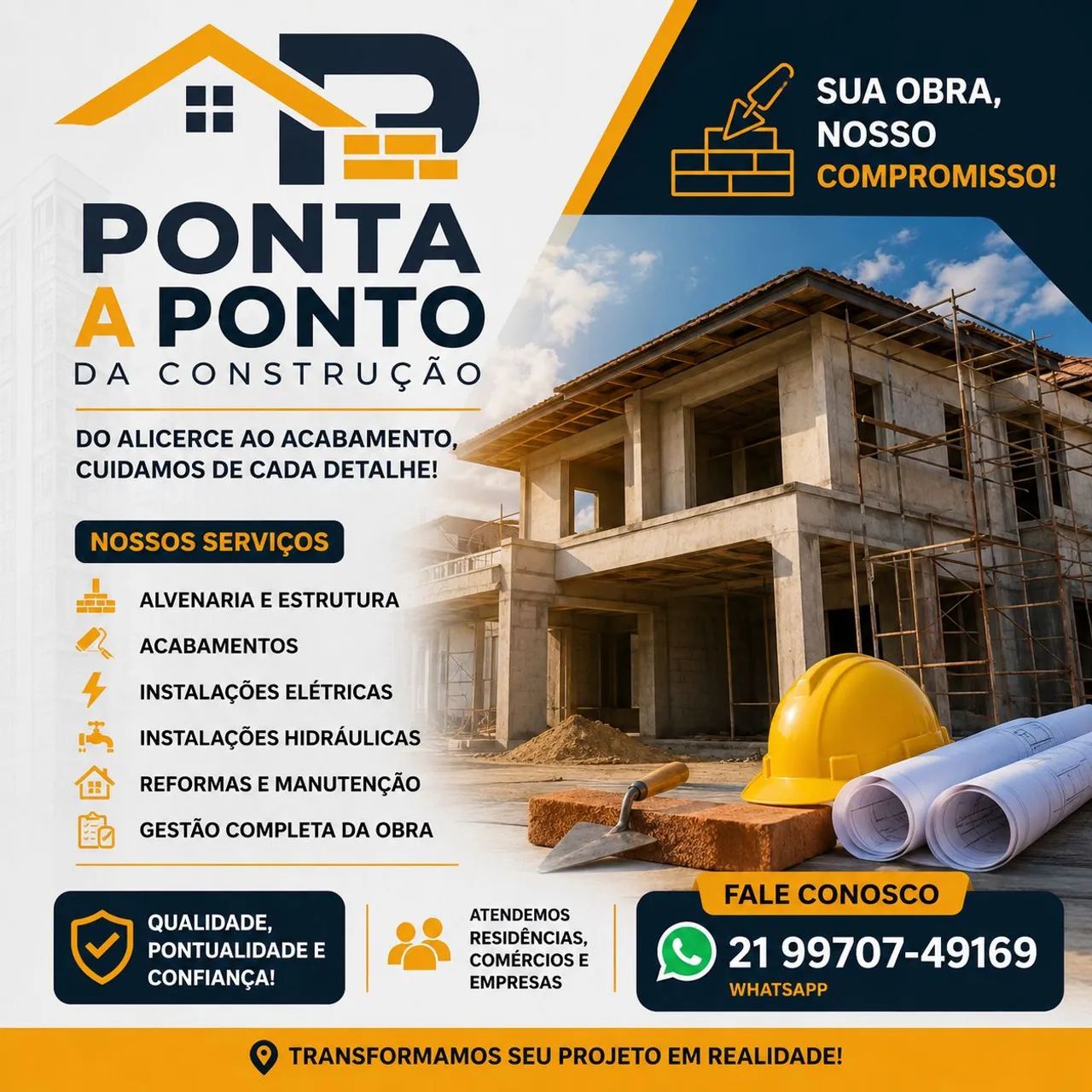 Trabalho com construção e reforma.  - Foto 2