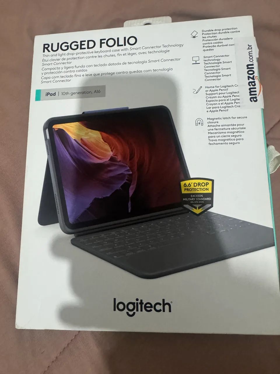 Capa Teclado IPad 10 e 11 logitech - Foto 5