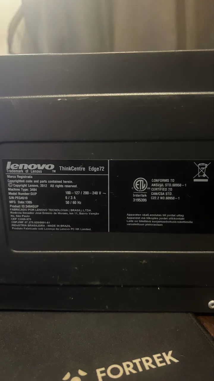 Desktop Lenovo ThinkCentre Core i3 3220 3.30Ghz - Foto 2