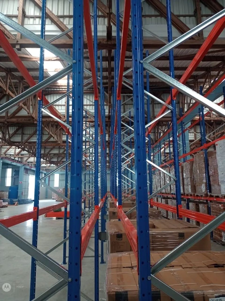 Porta paletes completo - Montante, Protetor de coluna e Longarinas NÃO HA MINIMO DE COMPRA - Foto 3