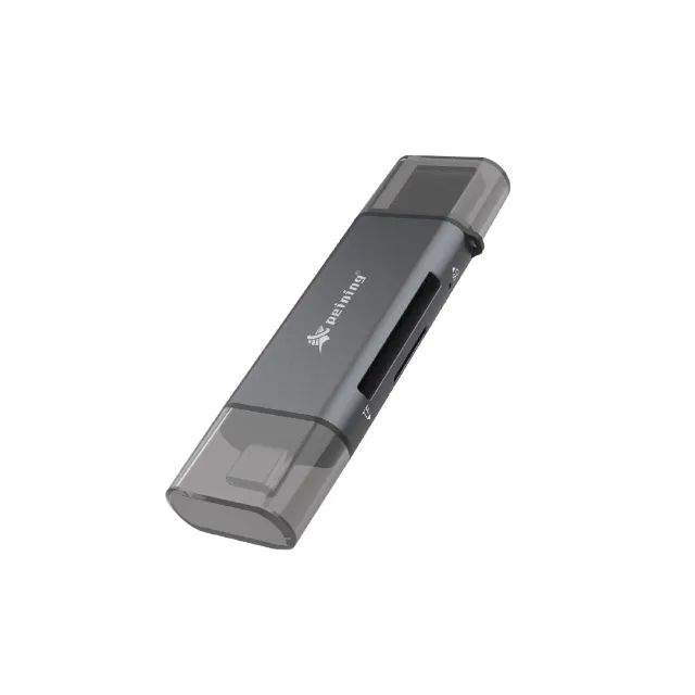 Adaptador Leitor de Cartão SD/TF Conexão USB-C / USB-A  - Foto 5
