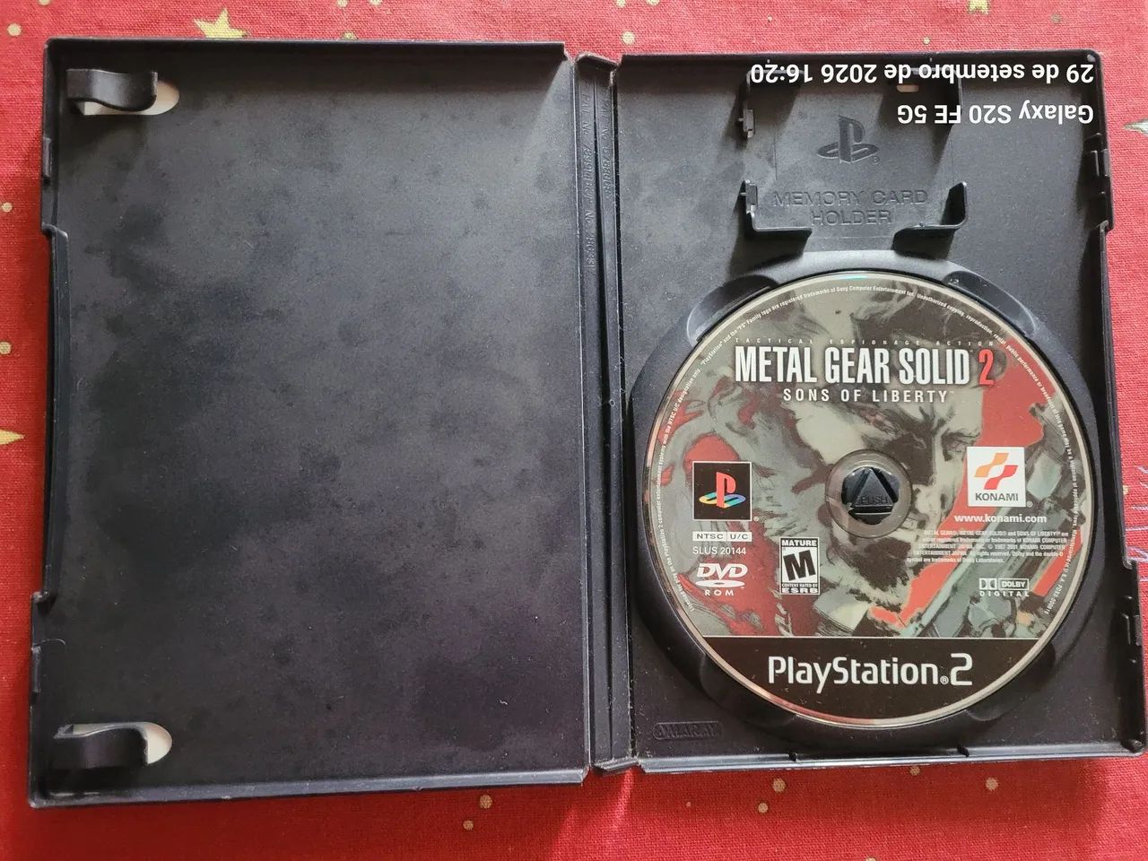 Metal Gear Solid 2 Sons of Liberty ps2 - Jogos de Vídeo Game