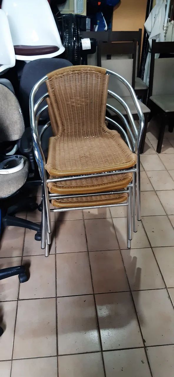 Cadeira de alumínio 