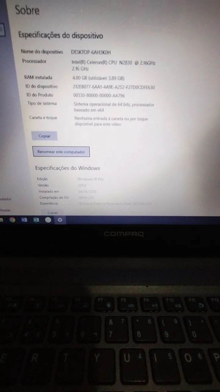 Notebook compaq  - Foto 4