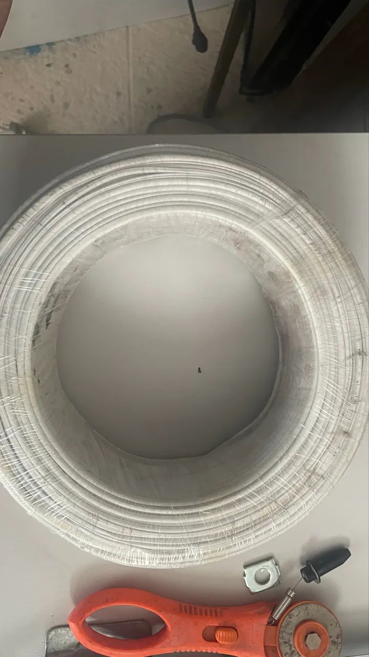 2 Rolos de Cabo coaxial 95% 100mts Megatron - Foto 4
