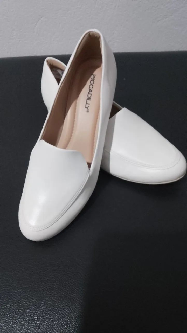 Mocassim Piccadilly branco 39