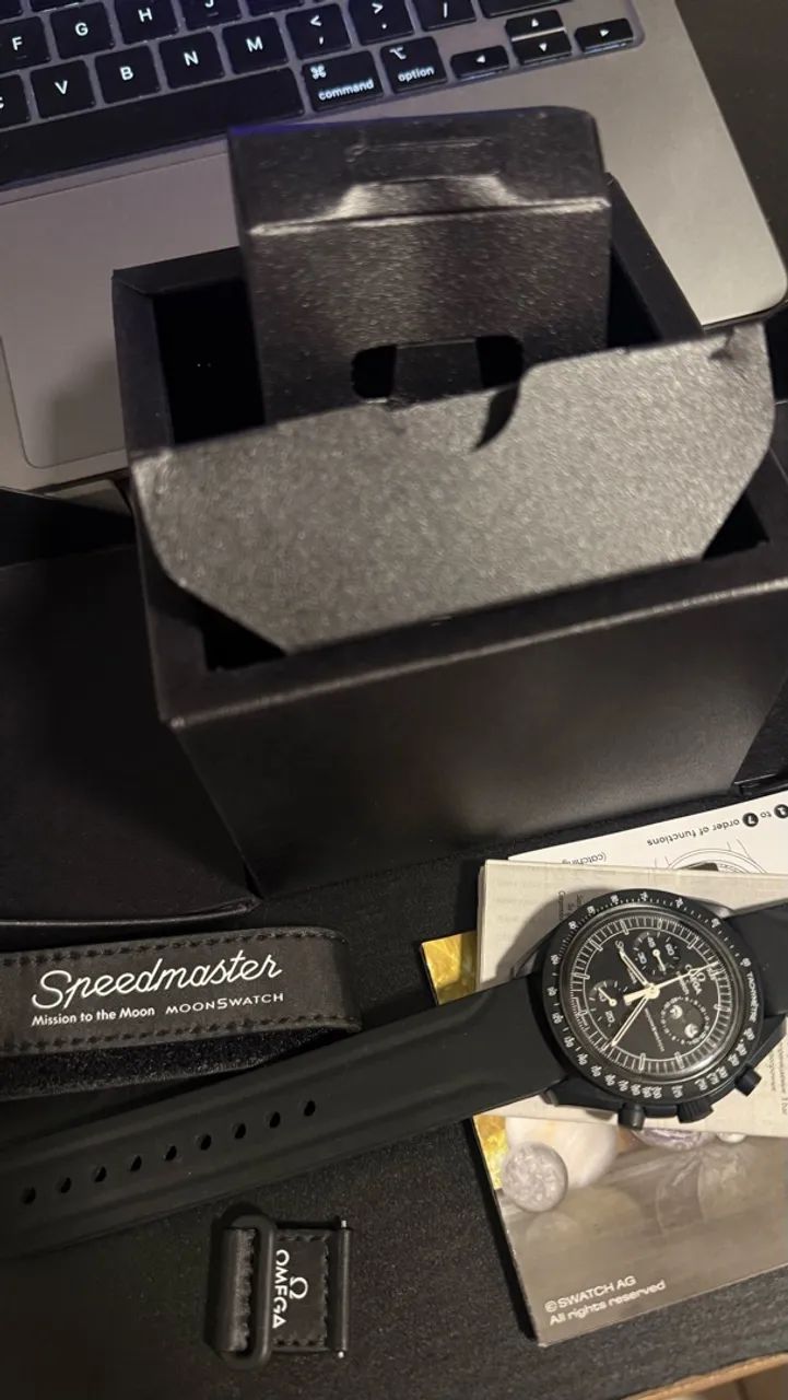 Relógio omega x swatch 