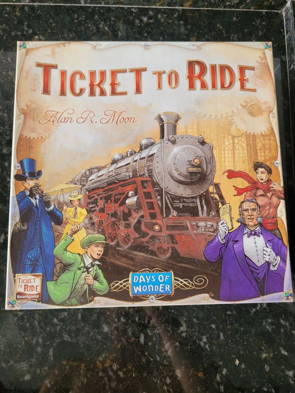 Jogo de Tabuleiro Ticket to Ride - Em Inglês - Excelente estado