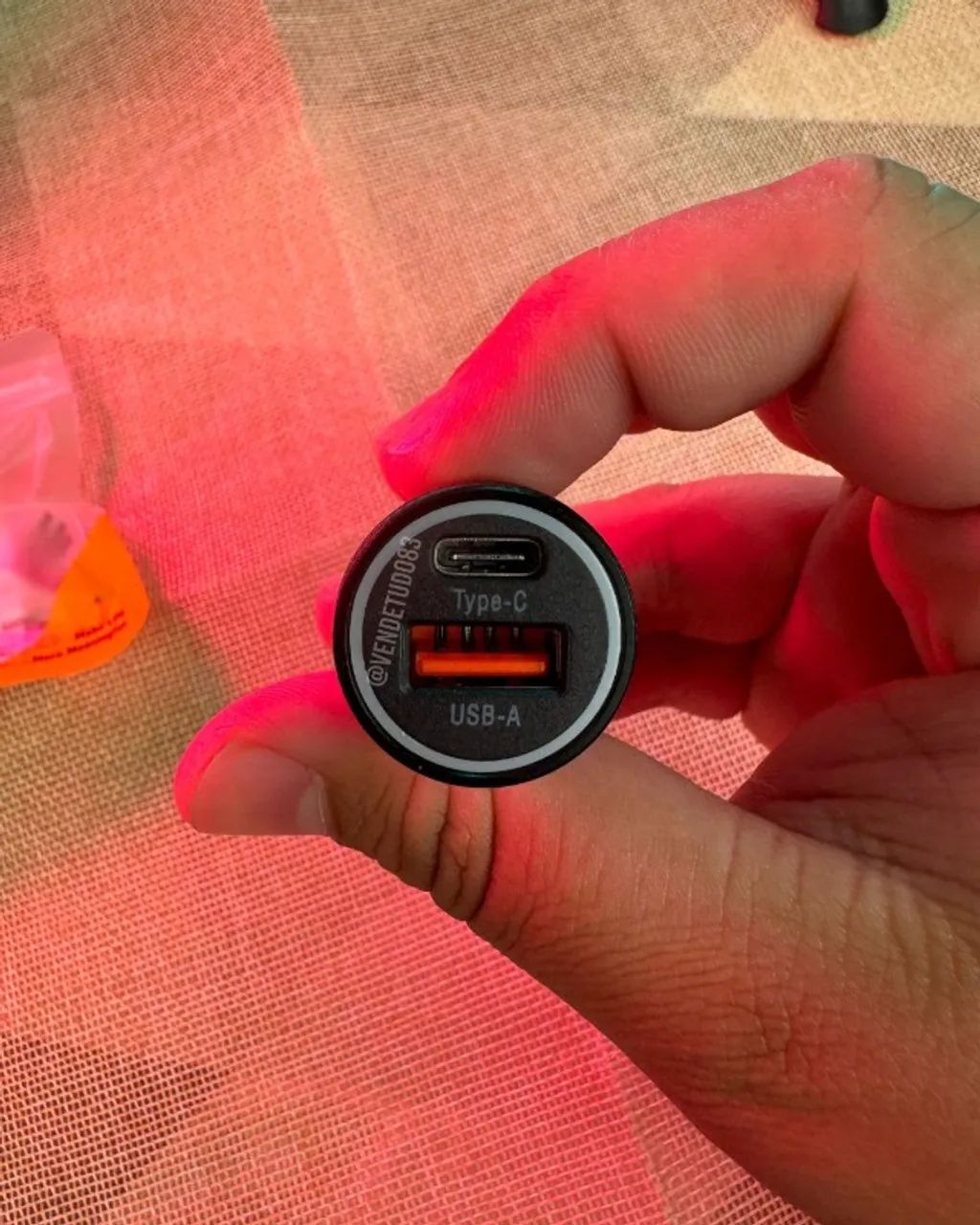 Essager Carregador Veicular 54w Usb-A/Usb-C carga rápida  - Foto 2