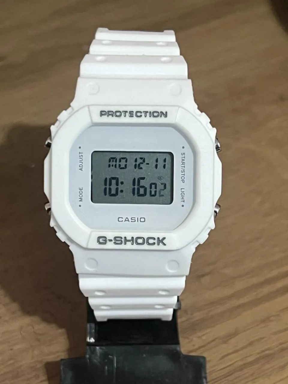 Relógio G Shock Casio Quadrado Digital Branco