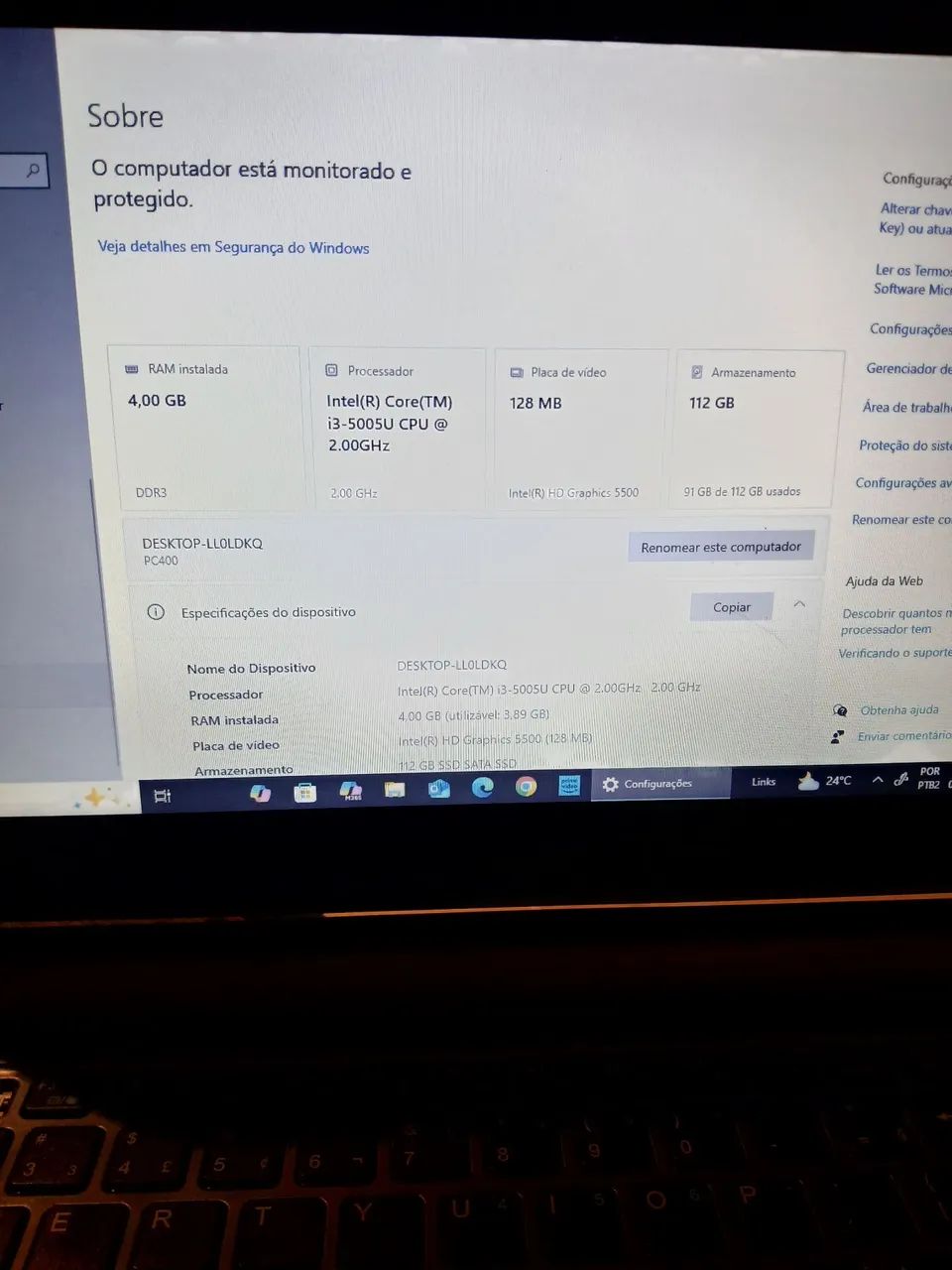 Notebook Multilaser Processador I3 - Foto 5