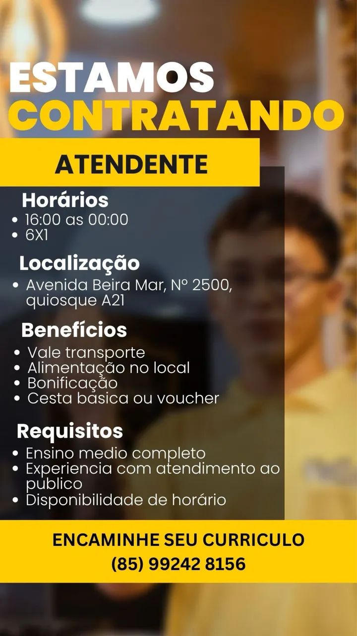 Vagas de emprego lanchonete  - Foto 4