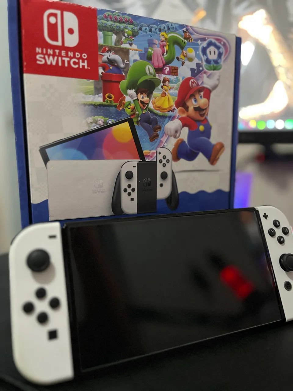 Nintendo Switch OLED 128GB desbloqueado + Case