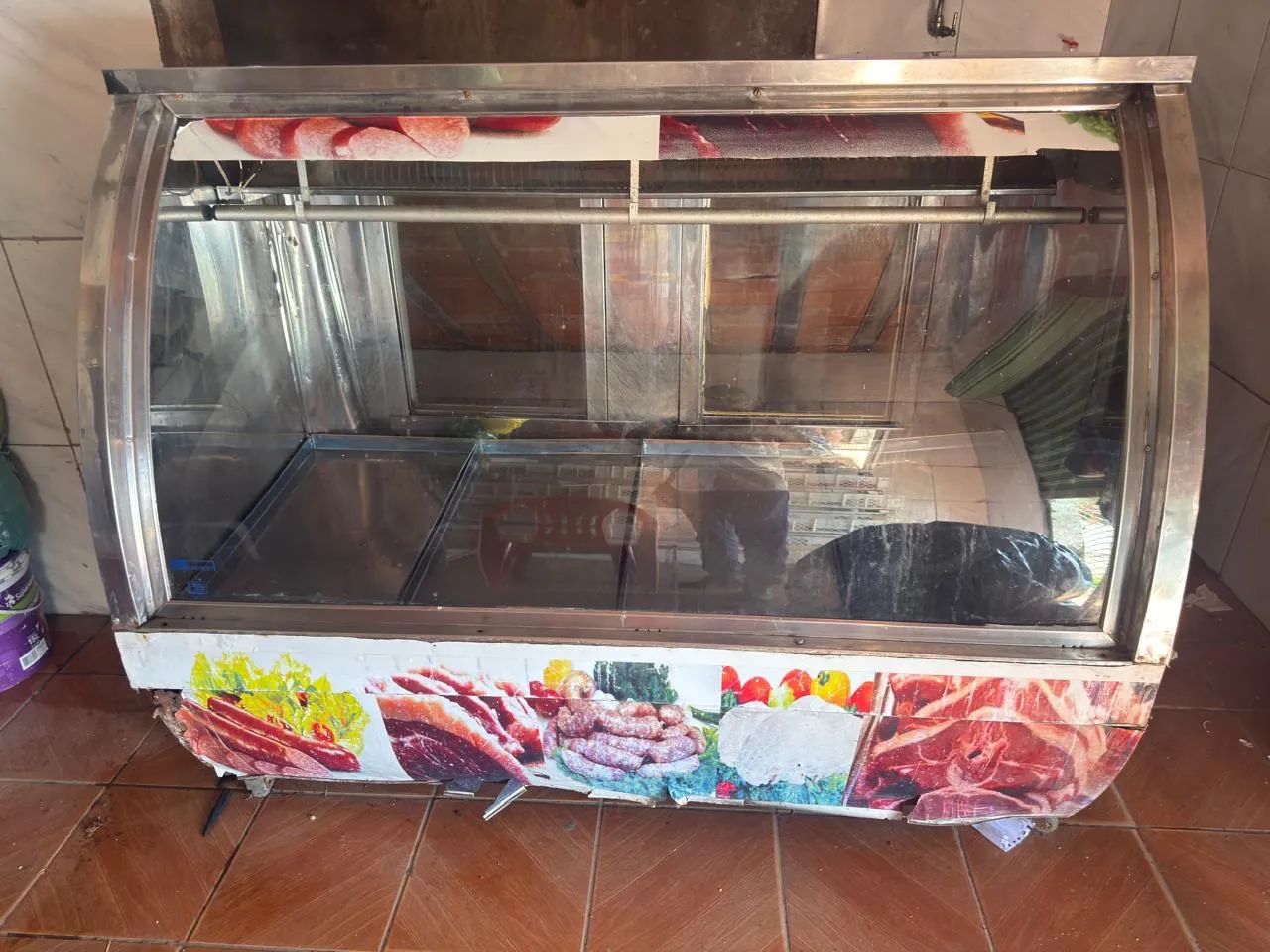Expositor de carne/açougue uso profissional 