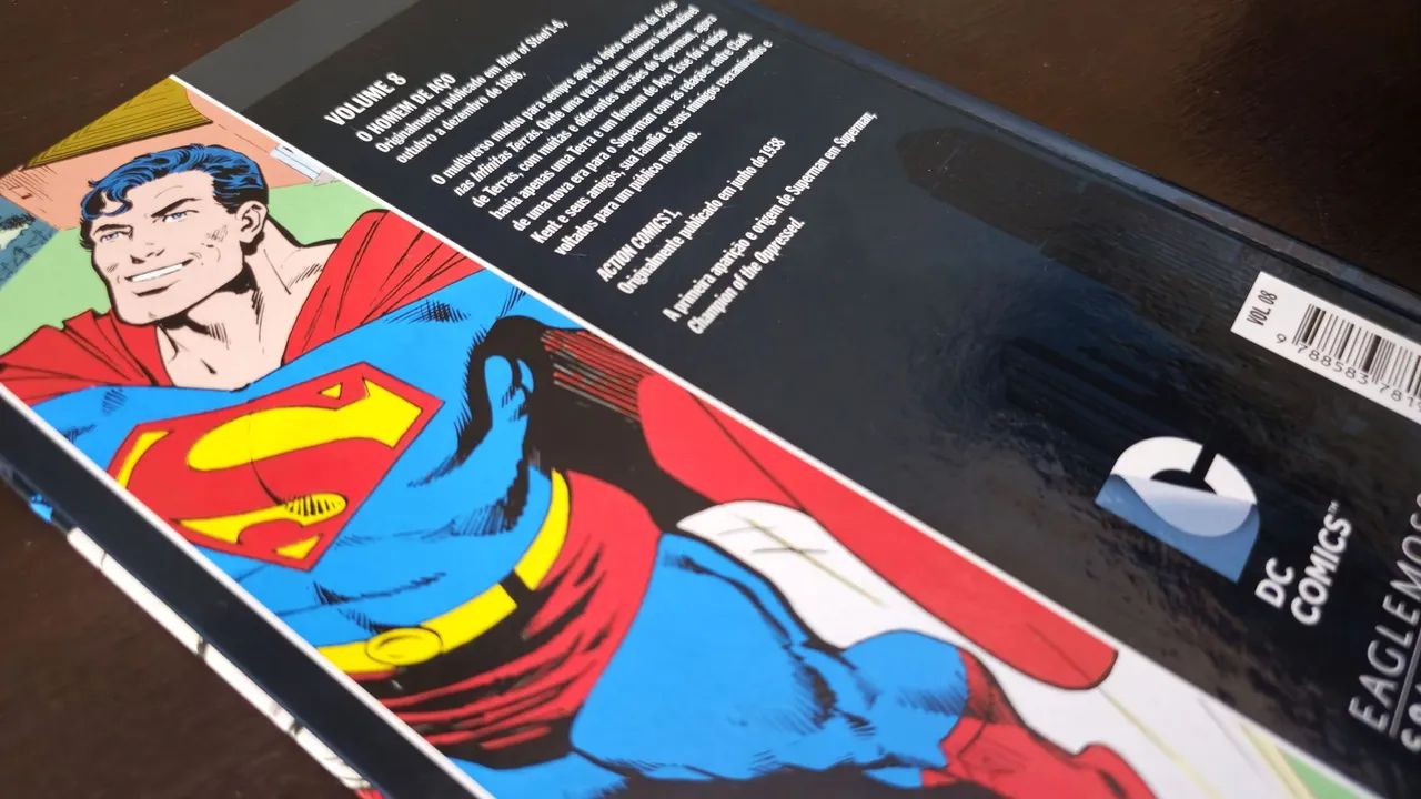 Superman - O Homem de Aço - DC Comics - HQ Eaglemoss - Foto 5