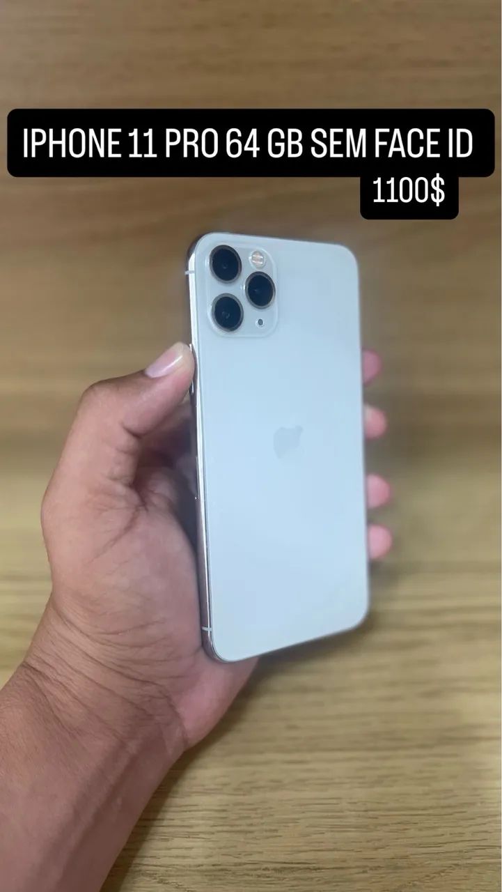 Vendo ou troco! iPhone 11 Pro 64 gigas sem Face ID 
