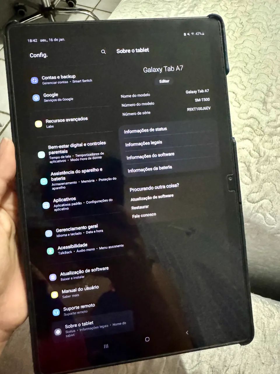 Tablet Galaxy Tab A7 64GB - Foto 4