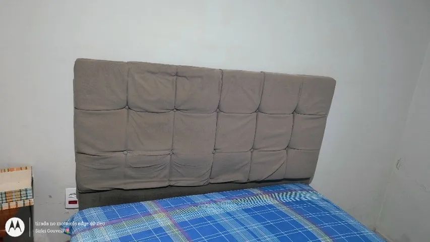 Box casal + colchão+ cabeceira