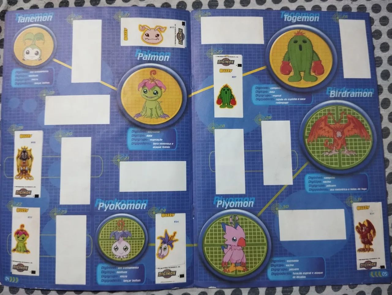Álbum Digimon buzzy - Foto 3