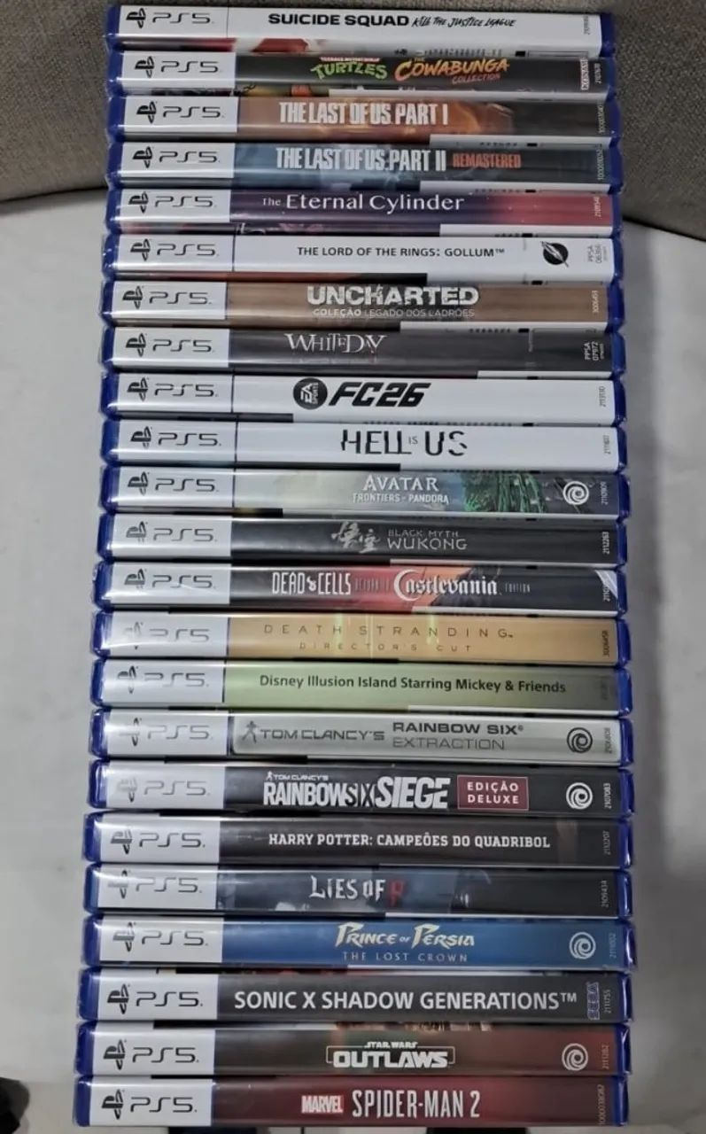 JOGOS PLAYSTATION 5 NOVO LACRADO PREÇOS NA DESCRIÇÃO Descrever Na Compra o Jogo Escolhido - Foto 4