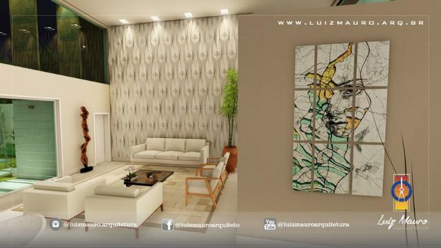 Condomínio Florais dos Lagos, casa Sobrado com 4 suites, em fase de construção - Foto 5